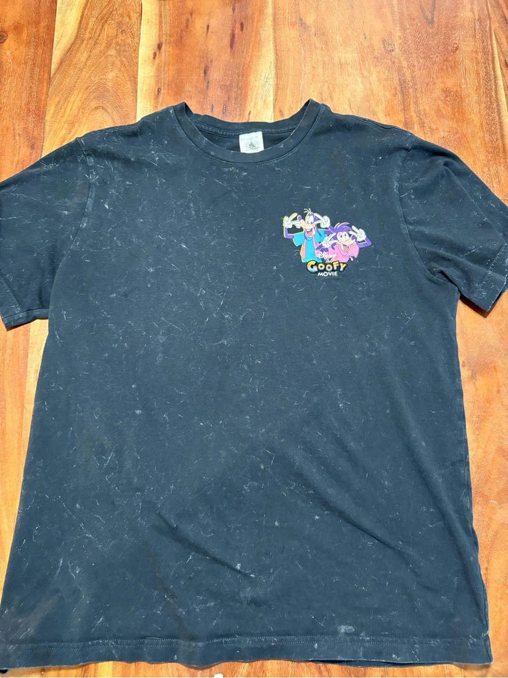 Disney Black 'A Goofy Movie' Short Sleeve Tee Powerline
